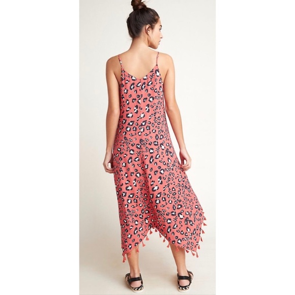 Anthropologie Paracas Leopard Coverup Dress New - Picture 7 of 11